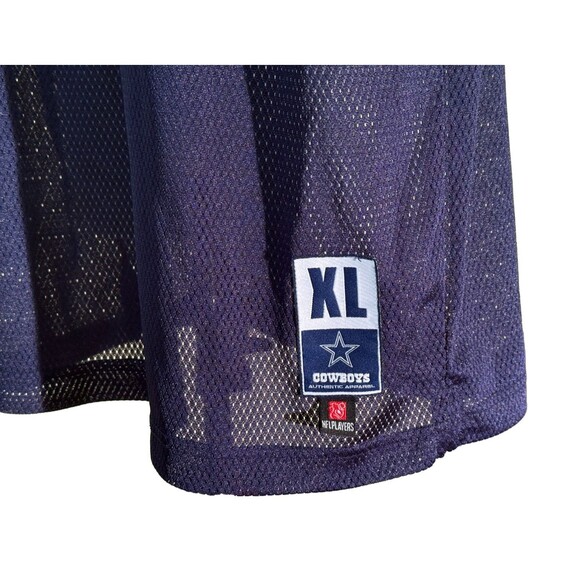 DALLAS COWBOYS Short Sleeve Pull-Over NFL #9 Romo Jersey Blue White XL - Picture 3 of 5